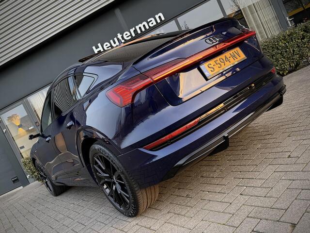 Audi e-tron Sportback 55 Quattro Black Ed/ Panodak/ RS Stoel/ 93% SOH