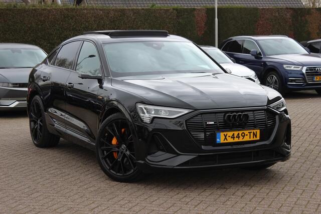 Audi e-tron Sportback 55 quattro edition 95 kWh / SoH 94,8% / Full option! / Panoramadak / Camera / Head-up / RS Seats / 21'' / Luchtvering / Matrix LED / B&O / ACC / Stoelverwarming