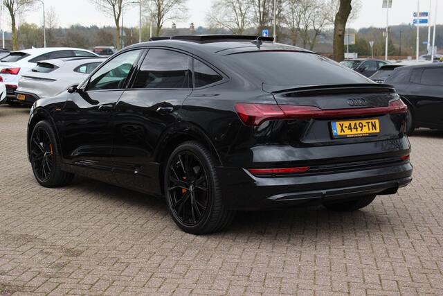 Audi e-tron Sportback 55 quattro edition 95 kWh / SoH 94,8% / Full option! / Panoramadak / Camera / Head-up / RS Seats / 21'' / Luchtvering / Matrix LED / B&O / ACC / Stoelverwarming