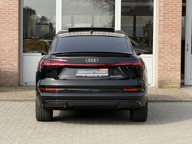 Audi e-tron Sportback 55 quattro S edition 95 kWh 408pk | Pano | Trekhaak | Leder | Matrix | HUD