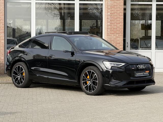 Audi e-tron Sportback 55 quattro S edition 95 kWh 408pk | Pano | Trekhaak | Leder | Matrix | HUD