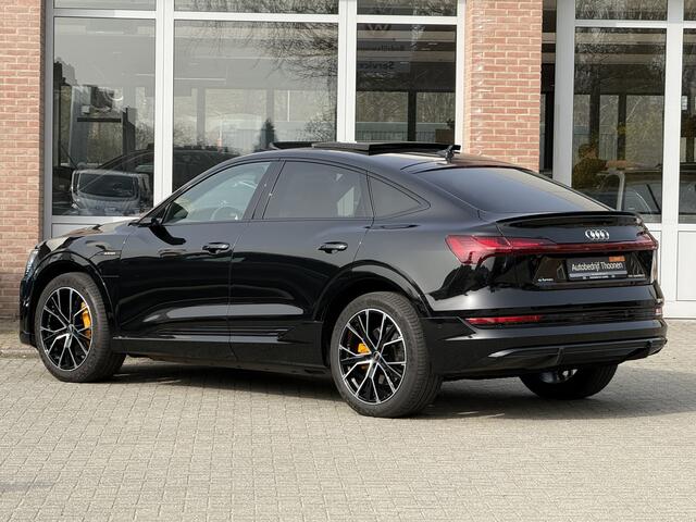 Audi e-tron Sportback 55 quattro S edition 95 kWh 408pk | Pano | Trekhaak | Leder | Matrix | HUD