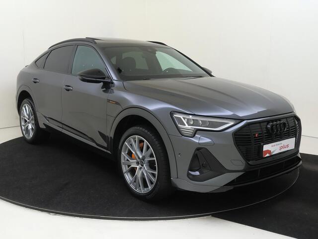 Audi e-tron Sportback 55 quattro S edition 95 kWh | SoH 100% | Panoramadak | Luchtvering | 360 camera | 4-zone airco | Bang & Olufsen | Lederen bekleding | LED matrix verlichting |