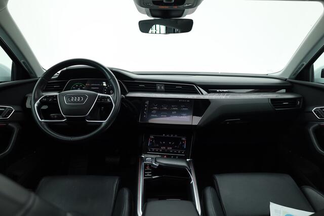 Audi e-tron e-tron 55 quattro advanced Pro Line Plus 95 kWh | SOH 91.3% Pano | Luchtvering | HUD | Memory | Massage | 360cam | Keyless | Stoelvent. | Soft Close