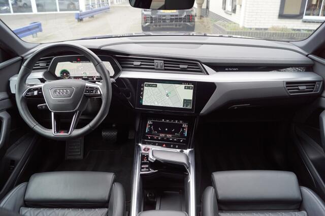 Audi e-tron S 95kWh (503pk) Leer/Pano/BenO/360Camera/23inch/HUD/Vol Opties!