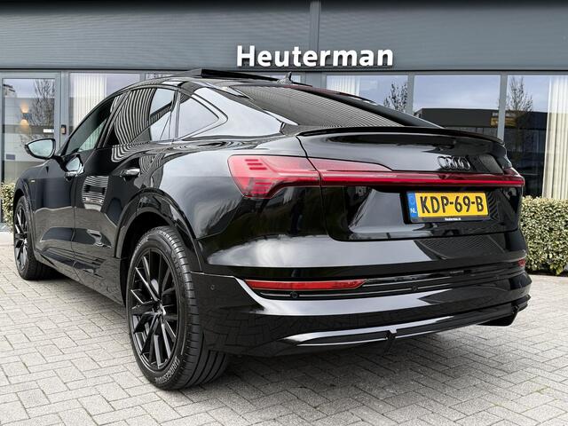 Audi e-tron Sportback 55 Quattro S Black Edition/ Pano/ Sfeer/ SOH 99%