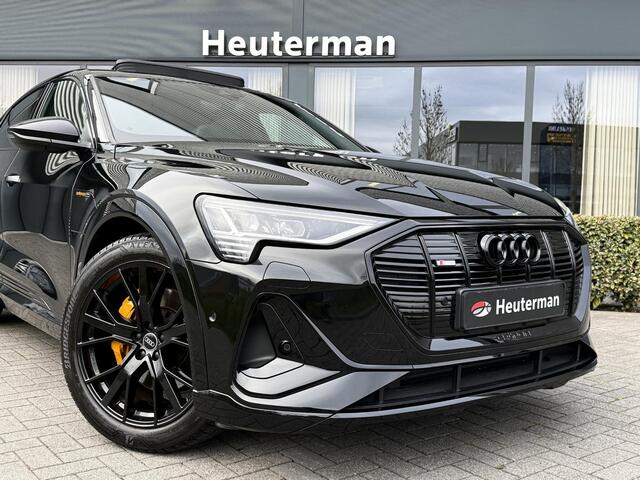 Audi e-tron Sportback 55 Quattro S Black Edition/ Pano/ Sfeer/ SOH 99%