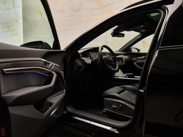 Audi e-tron S Quattro, pano, S sportstoelen, B&O, luchtv., ACC, topview, 22", keyless, HUD, privacy