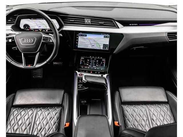 Audi e-tron Sportback S Quattro 95 kWh ** MATRIX, DIAMANT LEDER, S-STOELEN, PANORAMA, LUCHTV, TREKH ** 1e EIG - UNFALLFREI ** ** INFORMEER OOK NAAR ONZE AANTREKKELIJKE FINANCIAL-LEASE TARIEVEN **
