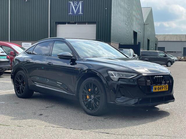 Audi e-tron Sportback 55 quattro S edition 95 kWh VAN ¤ 39.900,- VOOR ¤ 36.877,- UW LENTEVOORDEEL ¤ 3.023,-! | SOH 95% | S LINE BLACKLINE | B&O AUDIO | ADAPTIVE CRUISE | 360 CAMERA | KEYLESS ENTRY
