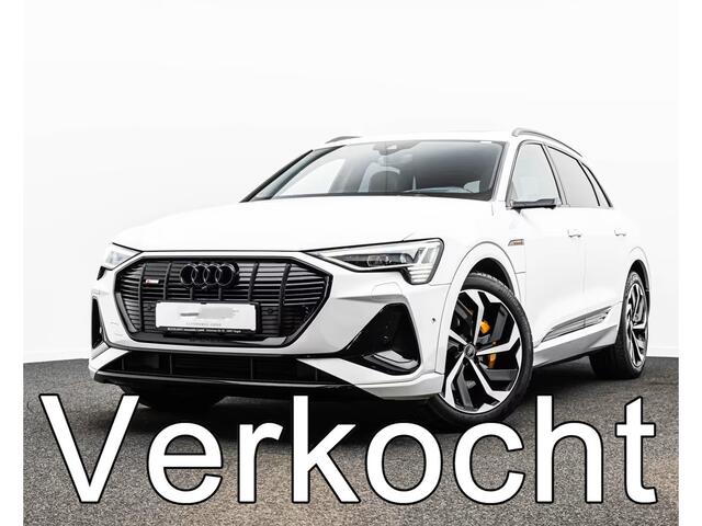 Audi e-tron 55 Quattro S-LINE 95 kWh (300kW/408pk) ** MATRIX, COGNAC LEDER, VIRTUAL SPIEGEL, PANO, HuD, 21-inch LMV ** UNFALLFREI **