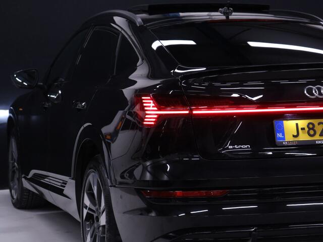 Audi e-tron Sportback 50 quattro S edition 71 kWh [ADAPTIVE CRUISE, APPLE CARPLAY, CAMERA, STOELVERWAMING, SCHUIFKANTELDAK, MEMORY, ELEKTRISCHE ACHTERKLEP, DIGITAL DASH, NAVIGATIE, NIEUWSTAAT]