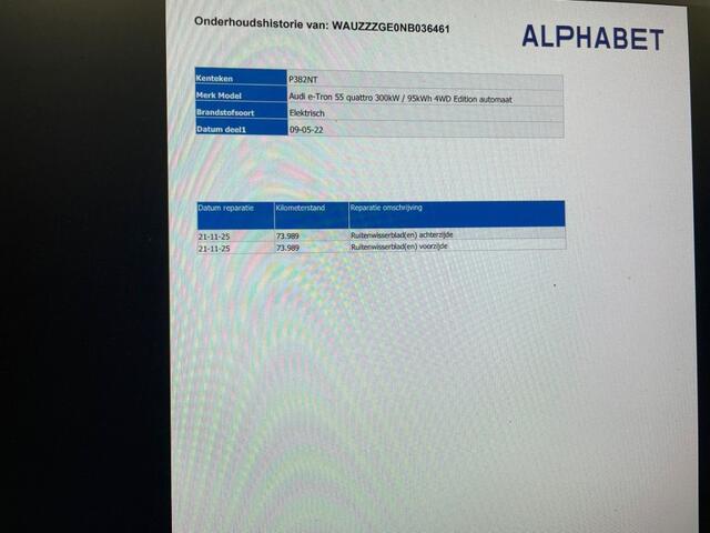 Audi e-tron 55 quattro edition 95 kWh - Digitaal Cockpit, Navi, LED, PDC, SOH 94%