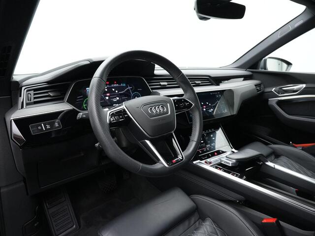 Audi e-tron S Quattro 503 pk 95 kWh | Panoramadak | Trekhaak | Sportstoelen plus | Head-up Display | 360 camera | Bang & Olufsen