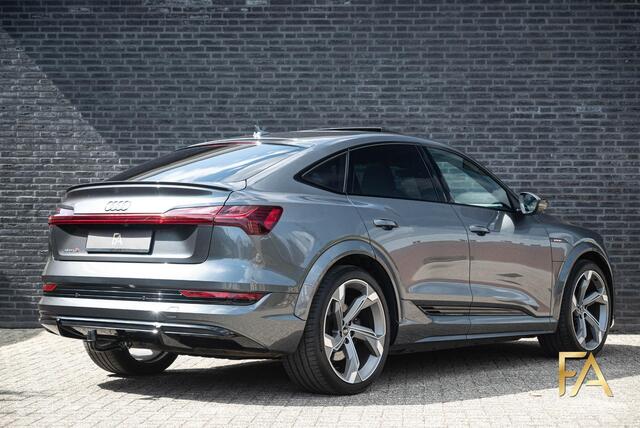 Audi e-tron Sportback S quattro 95 kWh 504PK|Panodak|Ruitleder|Carbon|22Inch|Trekhaak