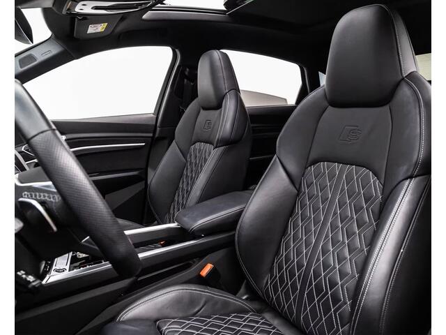 Audi e-tron Sportback 55 Quattro S-LINE 95 kWh (300kW/408pk) ** S-SPORTST, DIAMANT LEDER, B&O, PANORAMA, 21-inch LMV, ** 1e EIG - UNFALLFREI ** ** INFORMEER OOK NAAR ONZE AANTREKKELIJKE FINANCIAL-LEASE TARIEVEN **