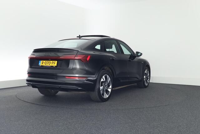 Audi e-tron Sportback 55 quattro S edition 95 kWh SOH 94% Leder Memory ACC Stoelverwarming Camera Navigatie Panoramadak S-Line
