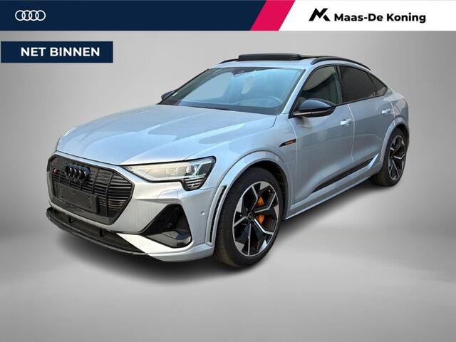 Audi e-tron Sportback S 503pk Quattro 95 kWh · SOH 96,2% · Panoramadak · 360 Camera · Luchtvering · Valcona Leder · B&O Audio · Elek. Voorstoelen · 21'' Inch ·