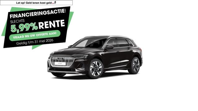 Audi e-tron 55 quattro S edition 95 kWh | 408 PK | SoH 100% | Trekhaak | Panoramadak | Top view 360 | Bang & Olufsen premium | Climate control | S line |