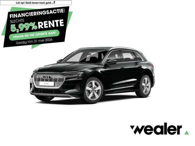 Audi e-tron 55 quattro Advanced edition Plus 95 kWh | 408 PK | SoH 100% | Adaptive cruise control | Achteruitrijcamera | Luchtvering | LED verlichting | 20" LM velgen |