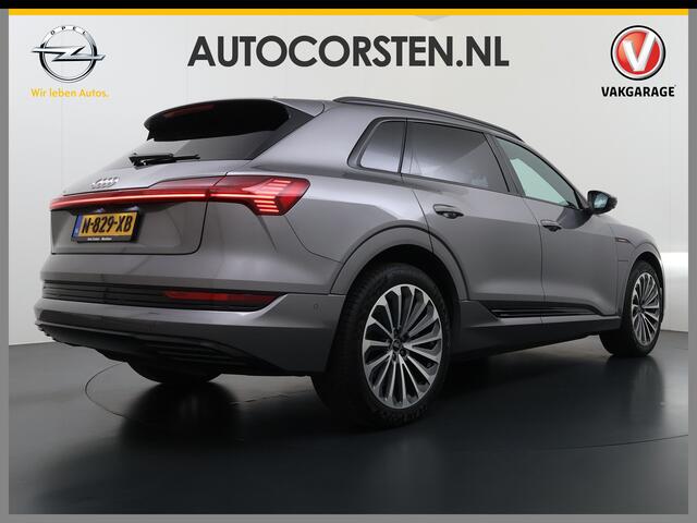 Audi e-tron 55 Quattro Advanced Edition Plus 95kWh Panoramadak Leder/Alcantara Adap.Cruise Camera Apple Carplay Android Auto Navi Ecc SOH 86% Pdc Luchtvering Elek.Stoelen+Memory+Verwarmd Elek.Achterklep Lmv 21" Keyless Privacy Glas Led DAB Dealeronderhouden Origineel