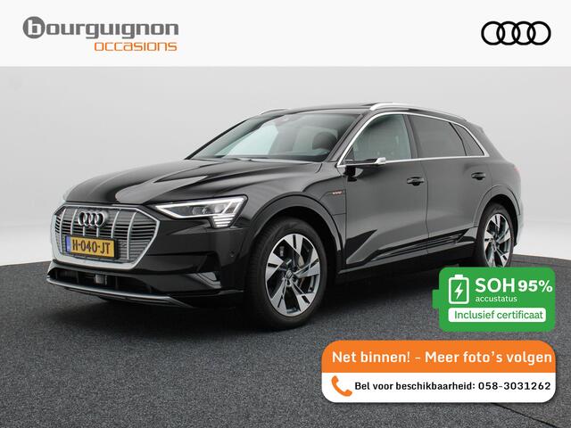 Audi e-tron e-tron 55 quattro advanced Pro Line Plus 95 kWh | Leder | Stoelverwarming | 360° Camera | Panoramadak | Adaptive Cruise | Carplay | Bang & Olufsen | 20 Inch | 108.039 Km !!
