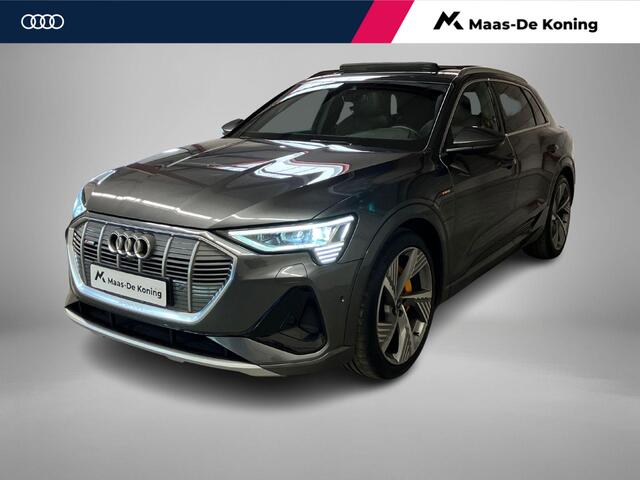 Audi e-tron 55 quattro S edition 95 kWh 300kW/408PK · Panoramadak · Luchtvering · Bang & Olufsen · 360 gr. Camera · Dodehoeksensor · Apple/Android Car Play · Drive select