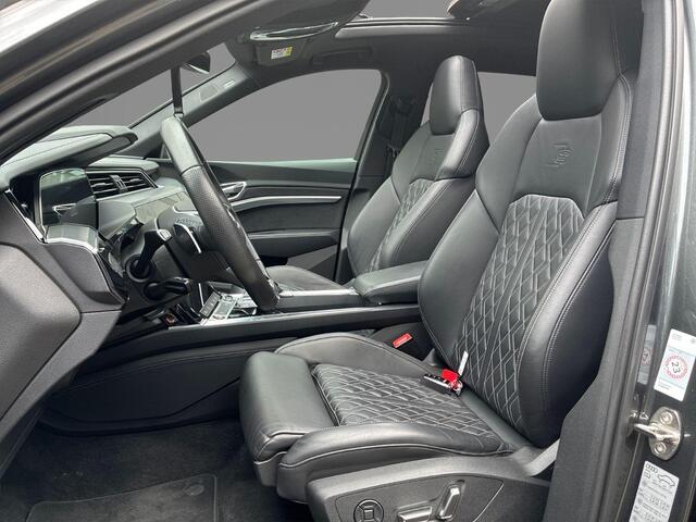 Audi e-tron S quattro 95 kWh 503pk · SOH 98,5% · Panoramadak · Luchtvering · Camera · Leder Valcona · B&O Sound · Keyless · 22"Velgen ·