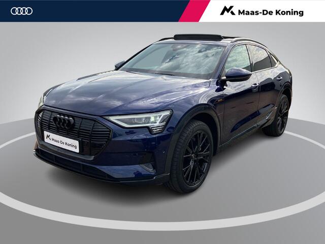 Audi e-tron Sportback 55 quattro Advanced 95 kWh 300kW/408PK · Panoramadak · Leder · Luchtvering · Camera · Bang & Olufsen · Apple/Android Car Play ·