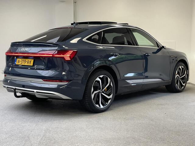Audi e-tron Sportback 55 quattro S edition 95 kWh | PANO | TREKHAAK | B&O | 91% SOH |