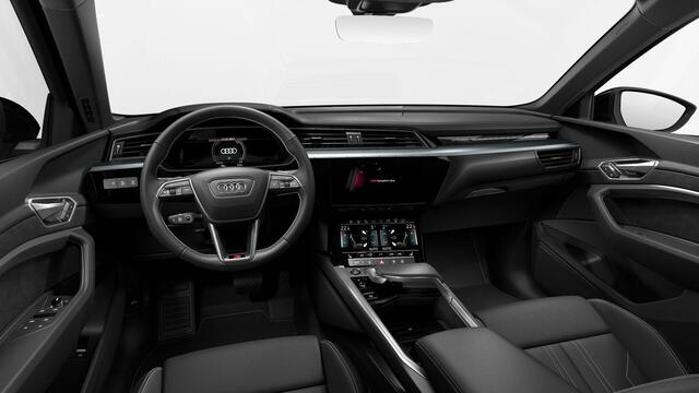 Audi e-tron Sportback 55 quattro Advanced edition 95 kWh | 408 PK | SoH 100% | Head-up display | Adaptive cruise control | S line interieur | 21" LM velgen | Climate control |