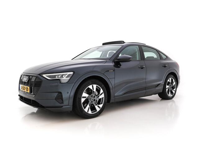 Audi e-tron Sportback 55 Quattro 95 kWh ( 3-Fase-11kW) ) [ SOH-100% ] Aut. *HEATPUMP | PANO | LEATHER | ADAPTVE-CRUISE | DIGI-COCKPIT | FULL-LED | MEMORY-PACK | KEYLESS | NAVI-FULLMAP | AUDI-SOUND | COMFORT-SEATS | 20''ALU*