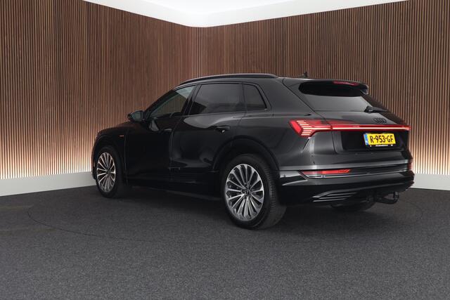 Audi e-tron 55 408pk Advanced edition Plus 95 kWh SOH 100% Trekhaak Leder Memory Stoelverwarming Luchtvering Navigatie