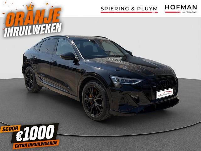 Audi e-tron Sportback 55 quattro S edition 95 kWh | Pano | B&O | Memory