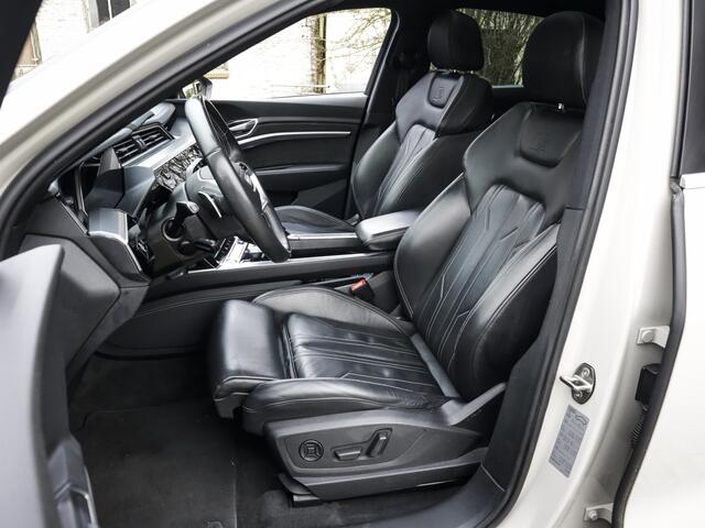 Audi e-tron Sportback 55 quattro S edition 95 kWh 3-Fase 2e-Eig. & Dealer-Onderh. BOVAG-Garantie. NL-Auto.
