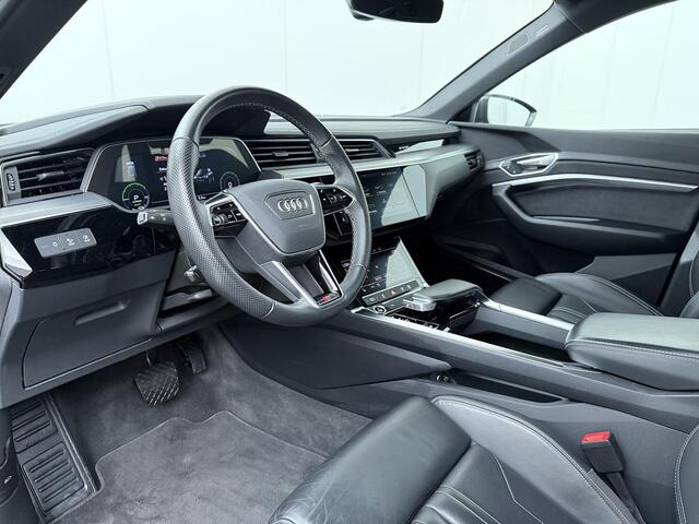 Audi e-tron 55 quattro S edition 95 kWh | 408 PK | SoH 100% | Matrix LED koplampen | Bang & Olufsen premium | Lederen S line bekleding | Climate control |
