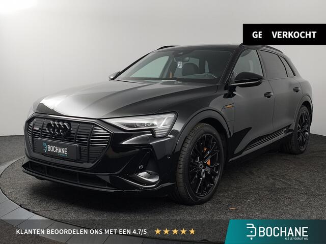 Audi e-tron 55 quattro S edition 95 kWh BLACK EDITION | AFNEEMBARE TREKHAAK | SOH 96,8 % | PANORAMADAK