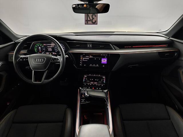 Audi e-tron 55 quattro S edition 95 kWh BLACK EDITION | AFNEEMBARE TREKHAAK | SOH 96,8 % | PANORAMADAK