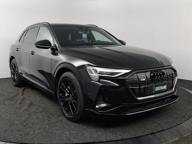Audi e-tron 55 quattro S edition 95 kWh BLACK EDITION | AFNEEMBARE TREKHAAK | SOH 96,8 % | PANORAMADAK