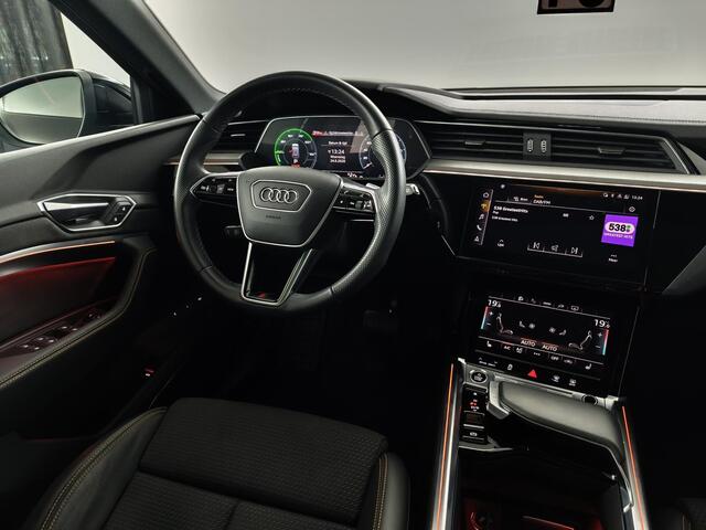 Audi e-tron 55 quattro S edition 95 kWh BLACK EDITION | AFNEEMBARE TREKHAAK | SOH 96,8 % | PANORAMADAK