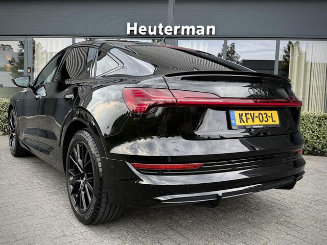 Audi e-tron Sportback 50 Quattro S Line Black Edition/Sfeerverl./95%SOH