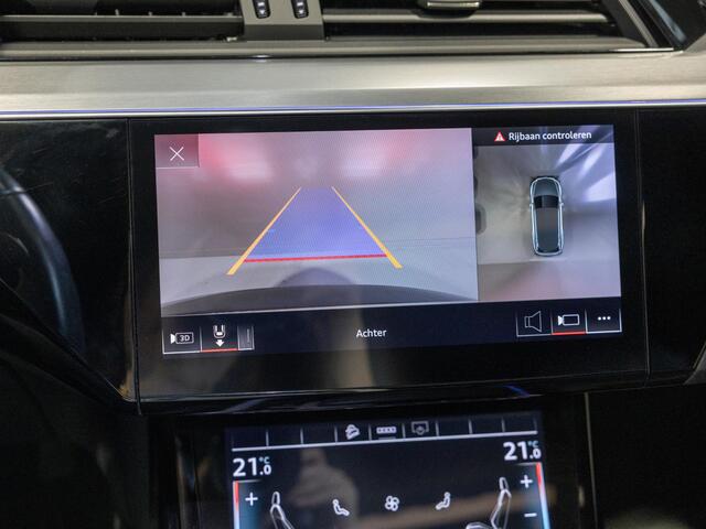Audi e-tron S quattro 95 kWh SOH 89% / 503pk / NAP / Panorama dak / Rondomzicht camera / Kuipstoelen /
