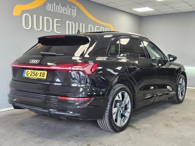 Audi e-tron 50 quattro Launch edition Black 71 kWh | Camera | S-Line | Panoramadak