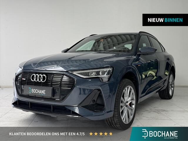 Audi e-tron Sportback 55 Quattro S Edition 95 kWh | Bang & Olufsen | Stoelverwarming | Adaptief Onderstel | Camera | SOH 93,5% |