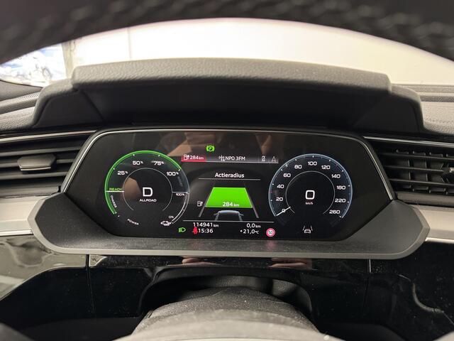 Audi e-tron Sportback 55 Quattro S Edition 95 kWh | Bang & Olufsen | Stoelverwarming | Adaptief Onderstel | Camera | SOH 93,5% |