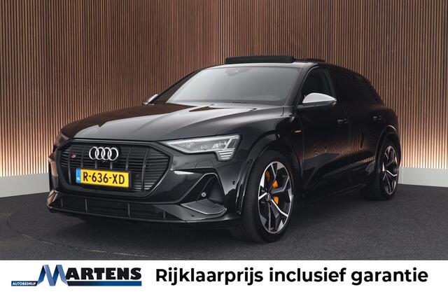 Audi e-tron S quattro 503pk 95 kWh SOH 92% Trekhaak 360Camera Stoelventilatie Leder Memory HUD B&O Navigatie