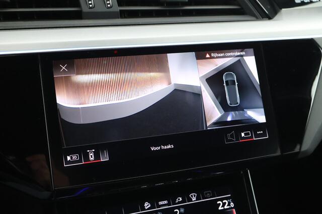 Audi e-tron S quattro 503pk 95 kWh SOH 92% Trekhaak 360Camera Stoelventilatie Leder Memory HUD B&O Navigatie