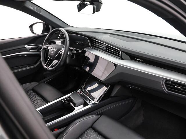 Audi e-tron S quattro 95 kWh 503pk · SOH 98,5% · Panoramadak · Luchtvering · Camera · Leder Valcona · B&O Sound · Keyless · 22"Velgen ·
