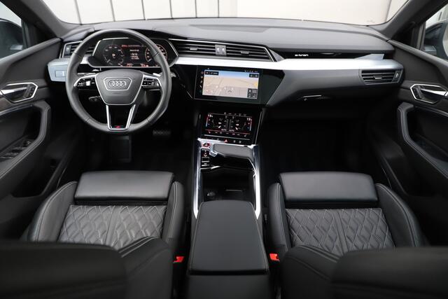 Audi e-tron Sportback S quattro 95 kWh | 503PK | Head-up | Luchtvering | Keyless-go | Bang&Olufsen | Pano | Stuurwielverw. | ACC | 2022.