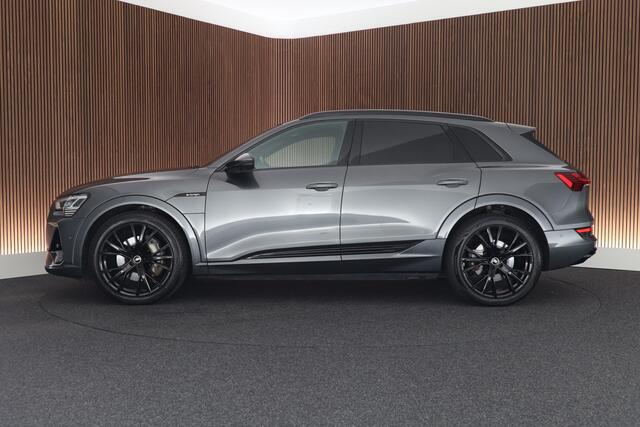 Audi e-tron 55 quattro S edition 95 kWh SOH 95% Leder Stoelverwarming 360Camera Luchtvering